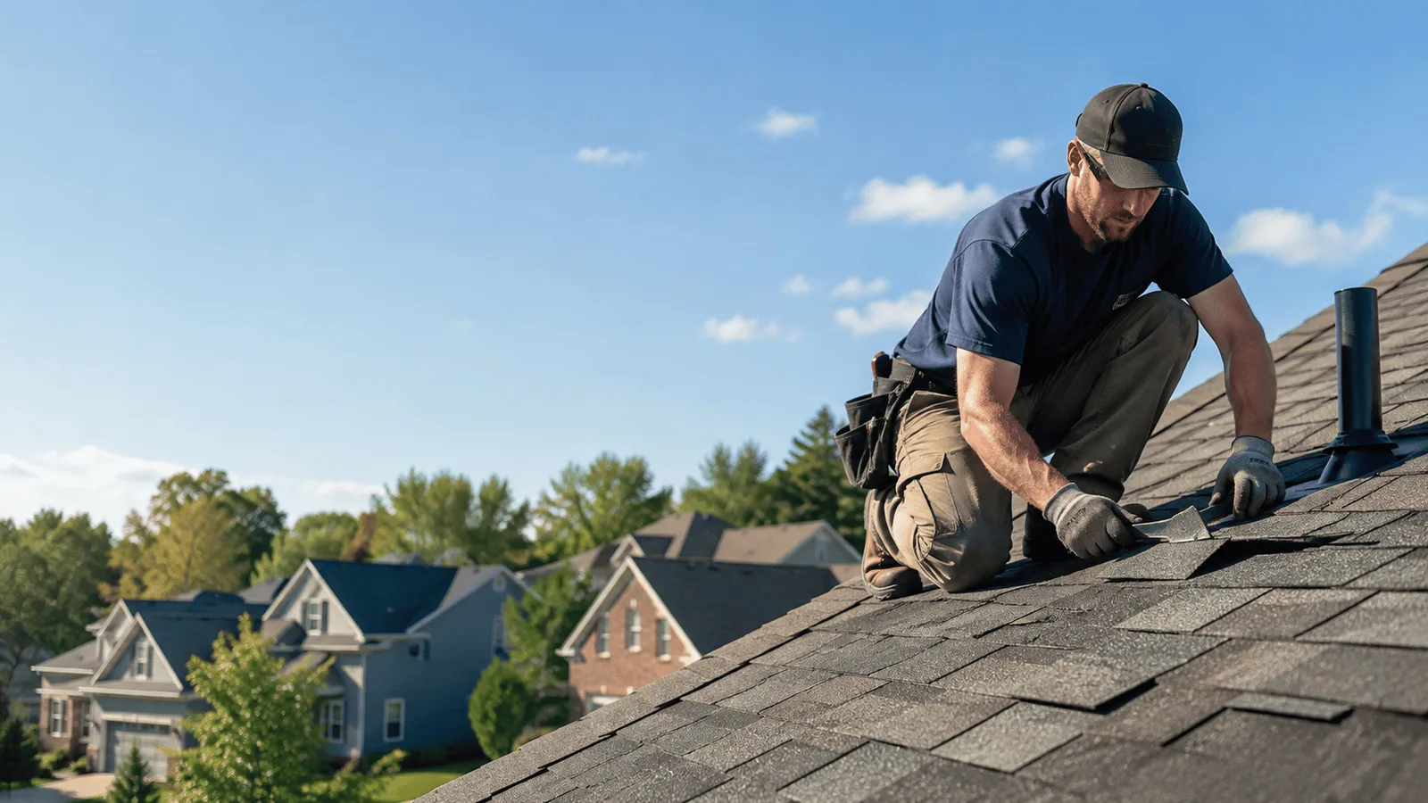 Roof Leak Repair in Larwill, IN near me